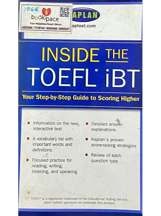 Inside The TOEFL iBT  Half Price Books India Books inspire-bookspace.myshopify.com Half Price Books India