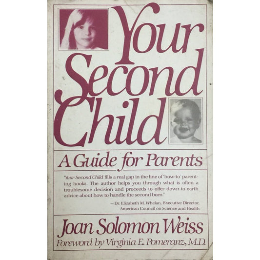 Your Second Child by Joan Solomon Weiss  Half Price Books India Books inspire-bookspace.myshopify.com Half Price Books India