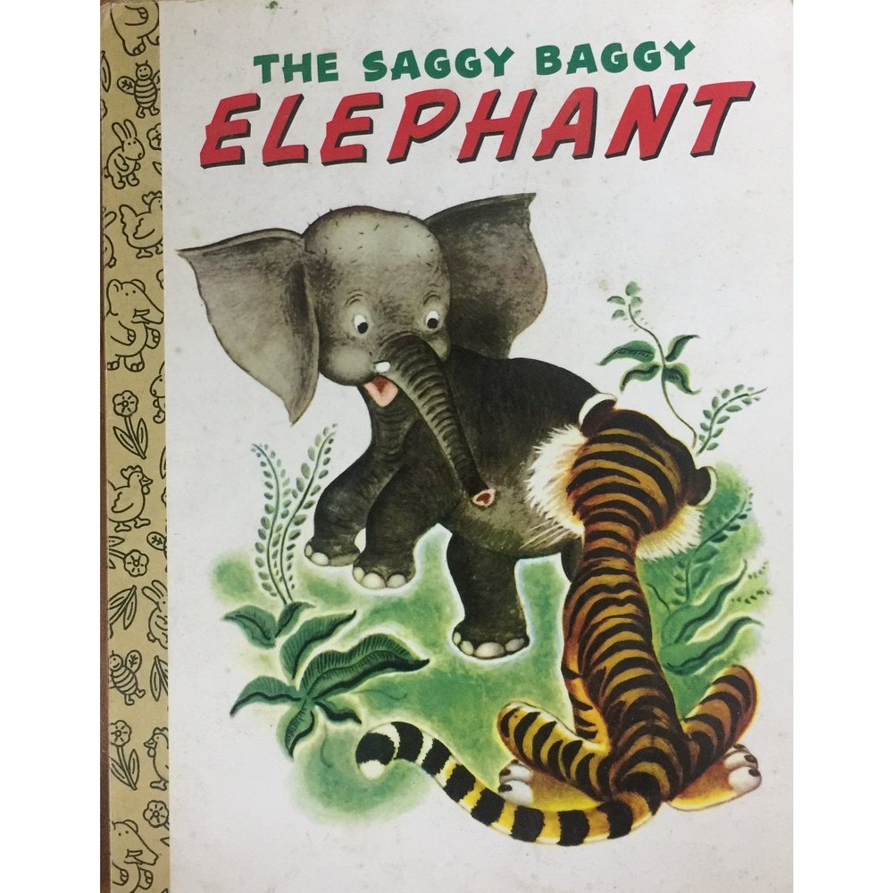 The Saggy Baggy Elephant (Board Book)