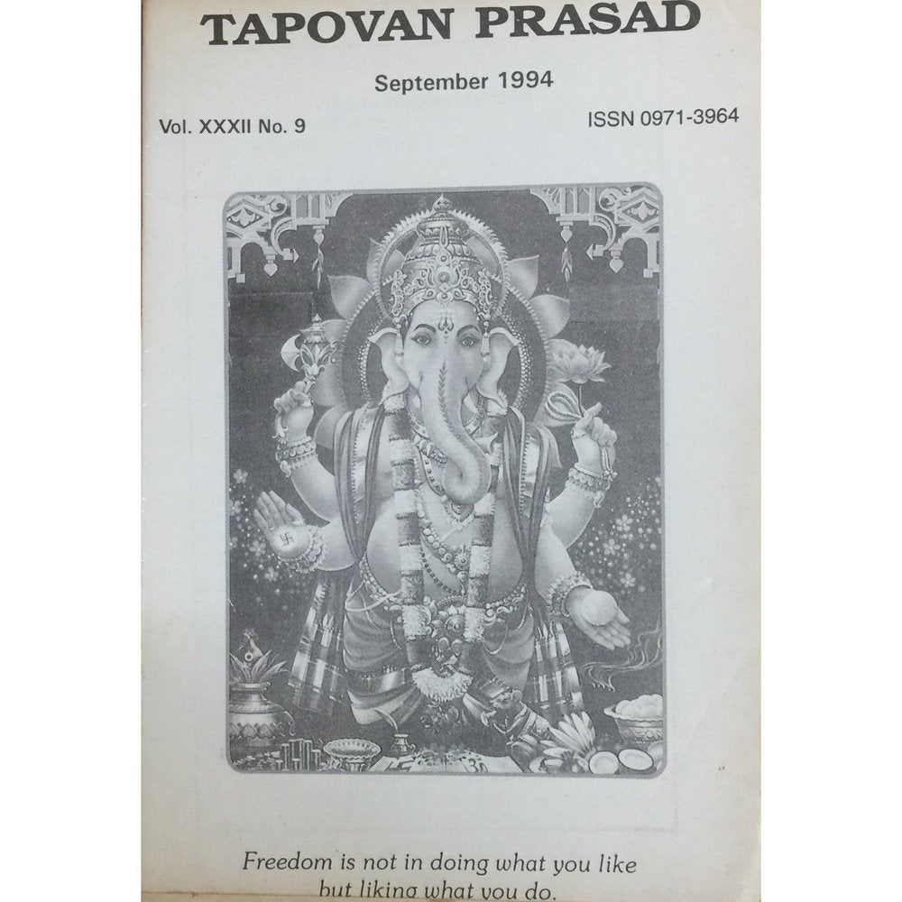 Tapovan Prasad Sep 1994