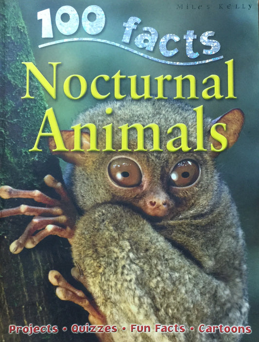 100 Facts Nocturnal Animals (D)  Inspire Bookspace Books inspire-bookspace.myshopify.com Half Price Books India