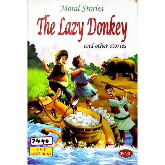 Moral stories the lazy donkey and other stories  Half Price Books India Books inspire-bookspace.myshopify.com Half Price Books India