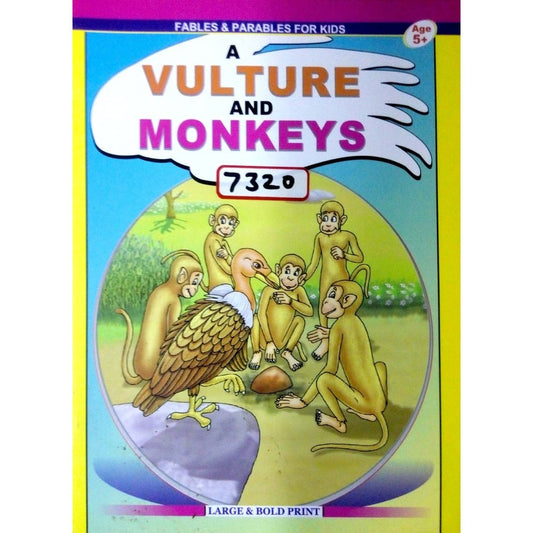 A vulture and monkeys  Half Price Books India Books inspire-bookspace.myshopify.com Half Price Books India