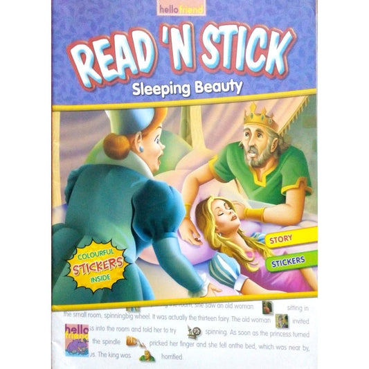 Hello friend: Read 'n stick sleeping beauty  Half Price Books India Books inspire-bookspace.myshopify.com Half Price Books India
