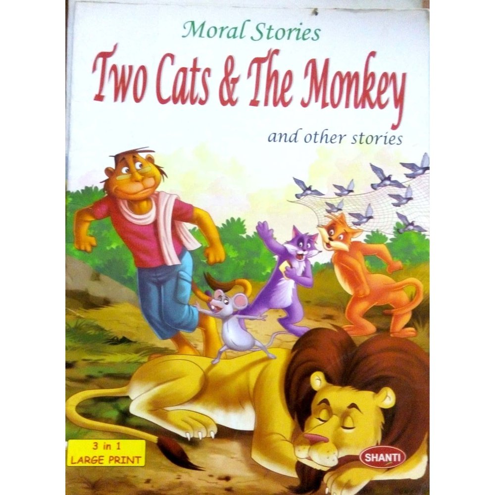 Moral stories: Two cats &amp; The monkey and other stories  Half Price Books India Books inspire-bookspace.myshopify.com Half Price Books India