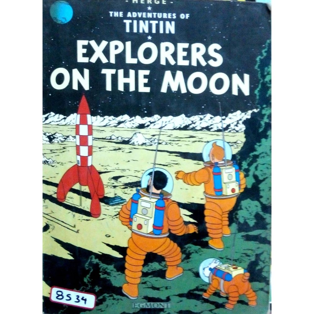 The adventures of Tintin: Explorers on the moon  Half Price Books India Books inspire-bookspace.myshopify.com Half Price Books India