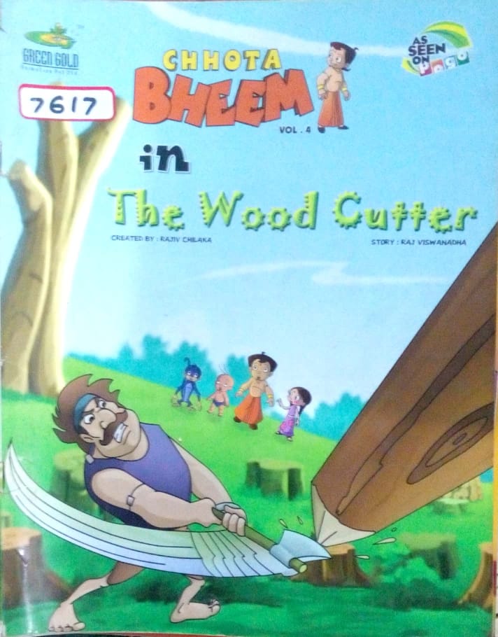 Chhota Bheem Vol. 72 in The wood cutter by Rajiv Chilka  Half Price Books India Books inspire-bookspace.myshopify.com Half Price Books India