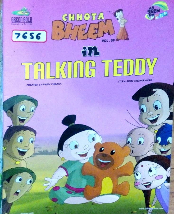 Chhota Bheem Vol 59 in Talking teddy by Rajiv Chilaka  Half Price Books India Books inspire-bookspace.myshopify.com Half Price Books India