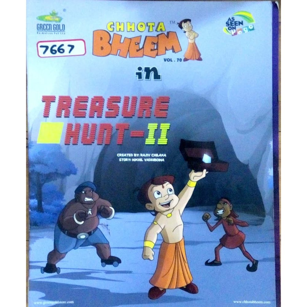Chhota Bheem Vol 69 in Treasure hunt II by Rajiv Chilaka  Half Price Books India Books inspire-bookspace.myshopify.com Half Price Books India