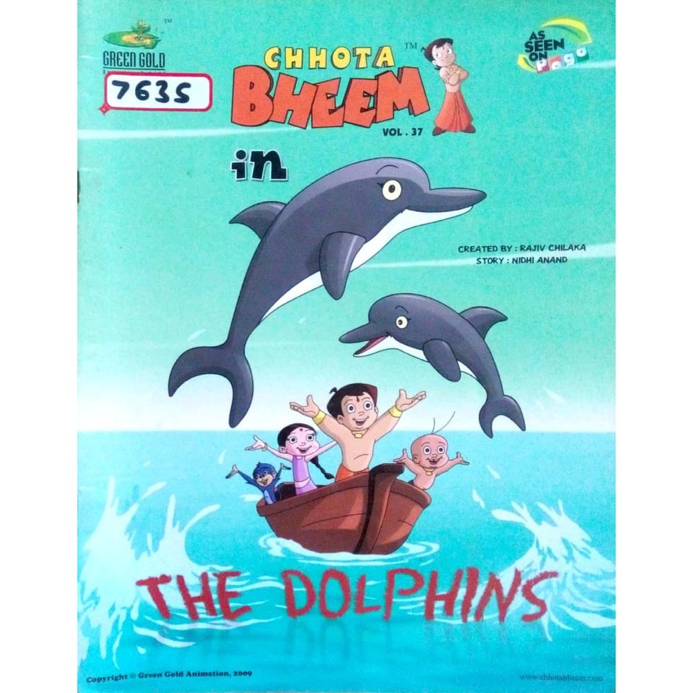 Chhota Bheem in The dolphins (Vol. 37)  Half Price Books India Books inspire-bookspace.myshopify.com Half Price Books India