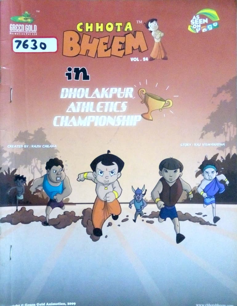 Chhota Bheem in Dholakpur athletics championship (Vol. 24)  Half Price Books India Books inspire-bookspace.myshopify.com Half Price Books India