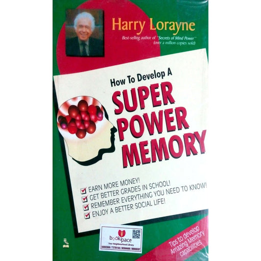 How to develop a super power memory by Harry Lorayne  Half Price Books India Books inspire-bookspace.myshopify.com Half Price Books India