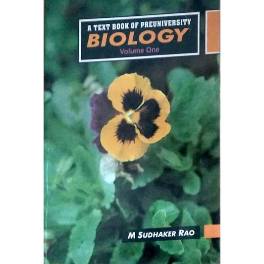 The text book of Preuniversity Biology (Volume One) by M Sudhakar Rao  Half Price Books India Books inspire-bookspace.myshopify.com Half Price Books India