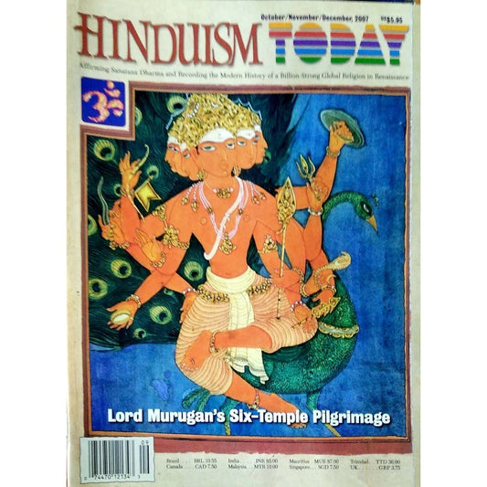 Hinduism Today Oct/Nov/Dec 2007: Lord Murugan's six-temple pilgrimage  Half Price Books India Books inspire-bookspace.myshopify.com Half Price Books India