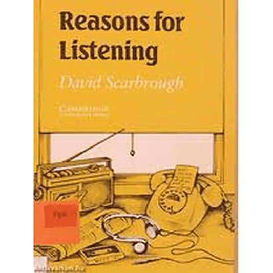 Reasons For Listening by David Scarbrough  Half Price Books India Books inspire-bookspace.myshopify.com Half Price Books India