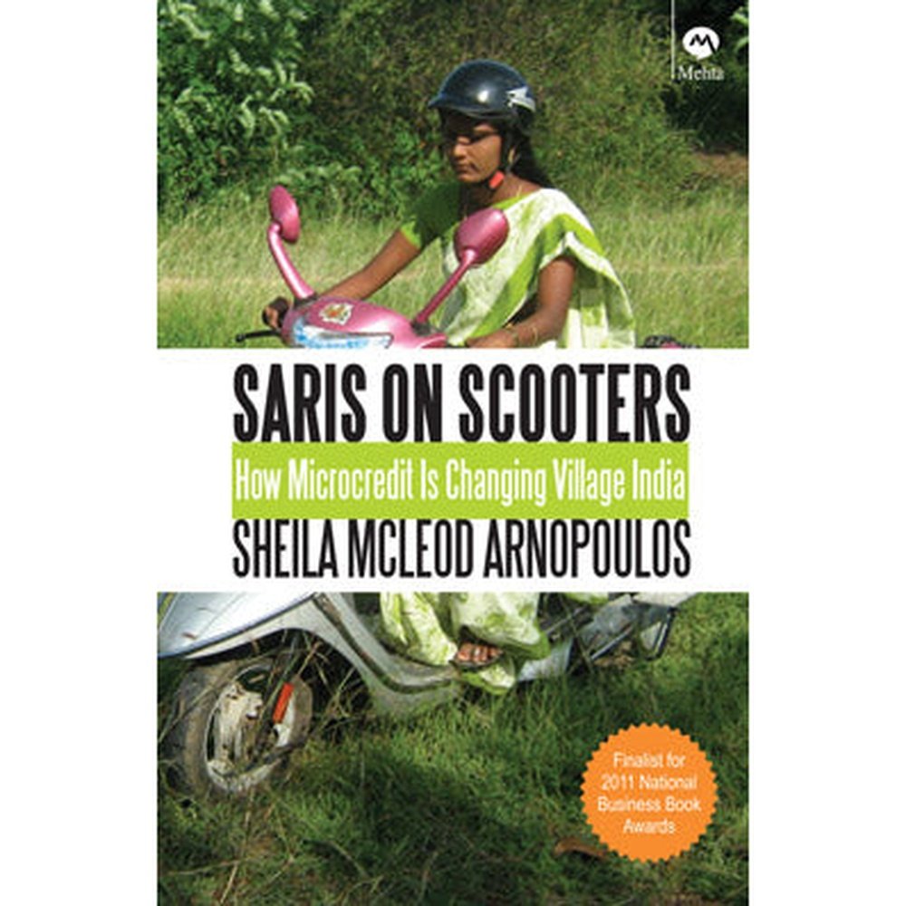 Saris On Scooters by Sheila Mcleod Arnopoulos