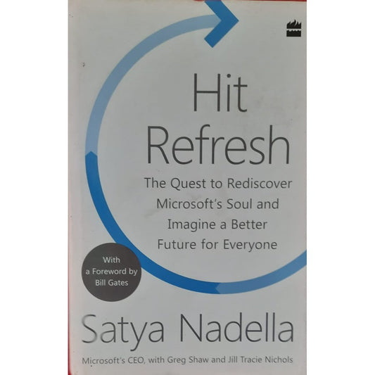 Hit Refresh by Satya Nadella  Half Price Books India Books inspire-bookspace.myshopify.com Half Price Books India