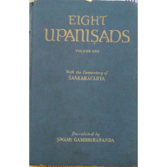 Eight Upanishads by Swami Gamhirananda Vol.01  Half Price Books India Books inspire-bookspace.myshopify.com Half Price Books India