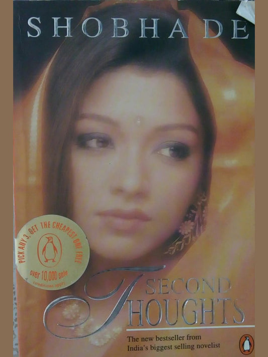 Second Thoughts by Shobha De'  Half Price Books India Books inspire-bookspace.myshopify.com Half Price Books India