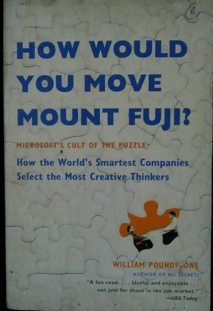How Would You Move Mount Fuji? by William Poundstone  Half Price Books India Books inspire-bookspace.myshopify.com Half Price Books India