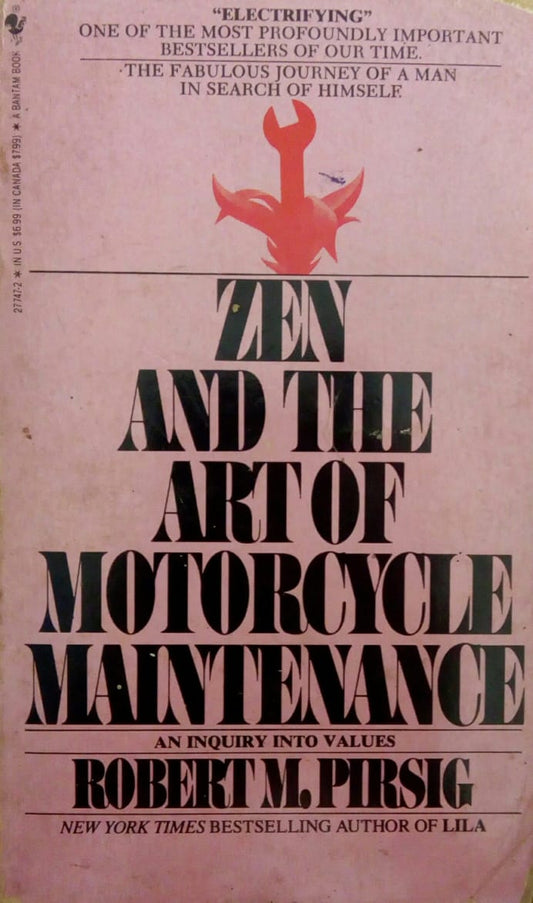 Zen And The Art Of The Motorcycle Maintenance by Robert M. Pirsig  Half Price Books India Books inspire-bookspace.myshopify.com Half Price Books India
