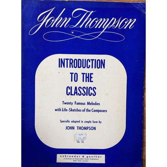 Introduction to the Classics by John Thomson  Half Price Books India Books inspire-bookspace.myshopify.com Half Price Books India