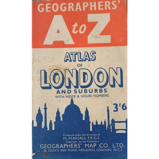 Geographer's A To Z Atlas Of London And Subur With Index And House Numbers  Half Price Books India Books inspire-bookspace.myshopify.com Half Price Books India