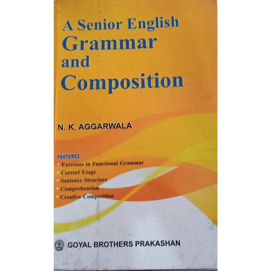 A Senior English Grammer And Composition By N.K Aggarwala  Half Price Books India Books inspire-bookspace.myshopify.com Half Price Books India