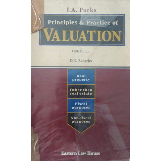 Principles And Practice Of Valuation by J.A. Parks  Half Price Books India Books inspire-bookspace.myshopify.com Half Price Books India