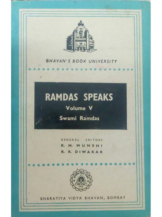 Ramdas Speaks Vol.5 by Swami Ramdas  Half Price Books India Books inspire-bookspace.myshopify.com Half Price Books India