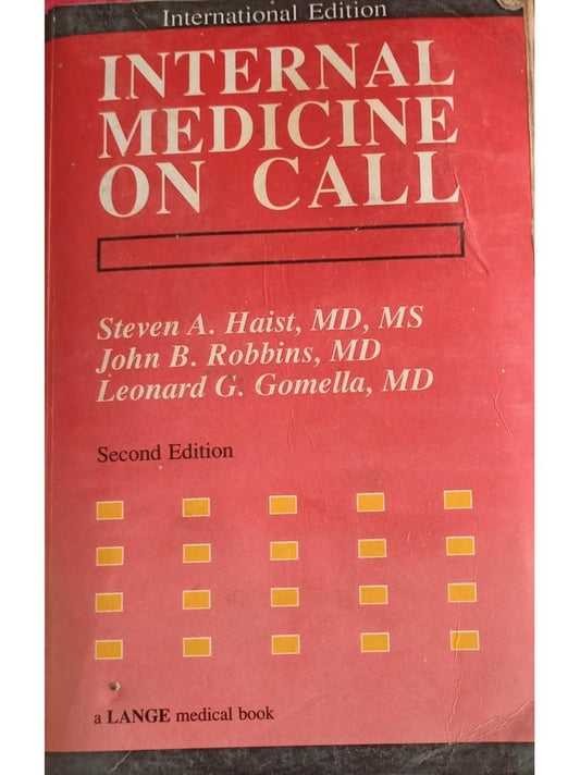 Internal Medicine On Call By Steven A. Haist  Half Price Books India Books inspire-bookspace.myshopify.com Half Price Books India