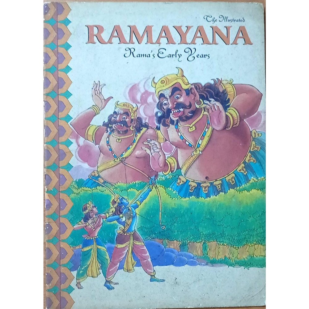 The Illustrated Ramayana : Rama's Early Year  Half Price Books India Books inspire-bookspace.myshopify.com Half Price Books India