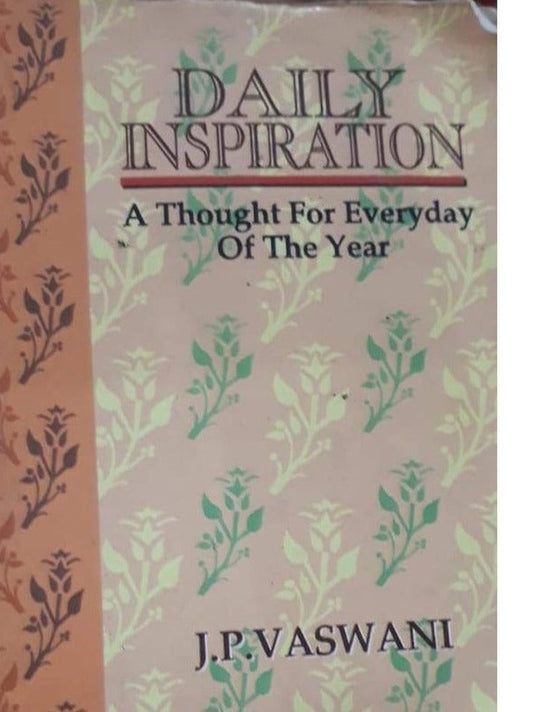 Daily Inspiration A thought for every day J.PVasvani  Half Price Books India Books inspire-bookspace.myshopify.com Half Price Books India