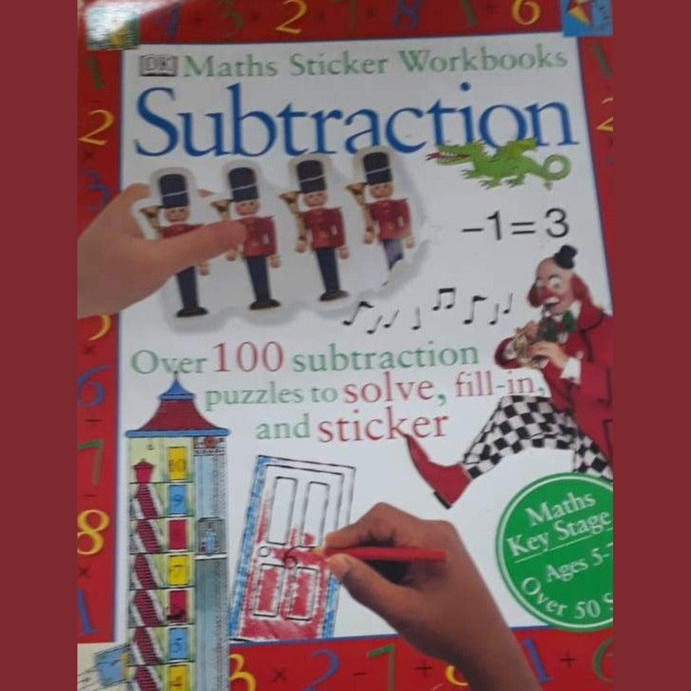 Subtraction Maths Sticker Workbook  Half Price Books India Books inspire-bookspace.myshopify.com Half Price Books India