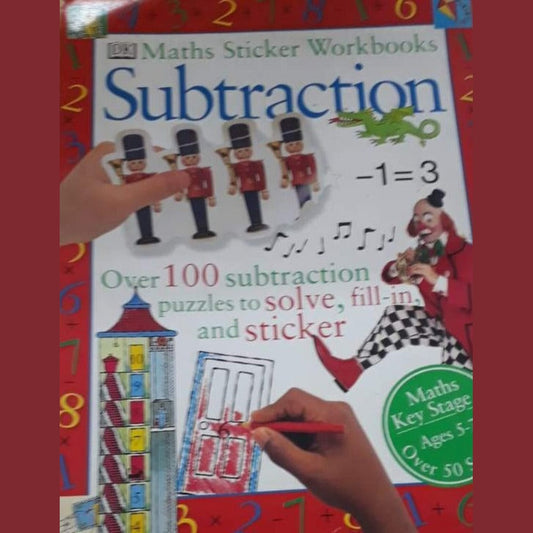 Subtraction Maths Sticker Workbook  Half Price Books India Books inspire-bookspace.myshopify.com Half Price Books India