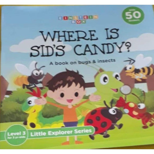 Where is Sid's Candy ? A book on bugs and insects  Half Price Books India Books inspire-bookspace.myshopify.com Half Price Books India