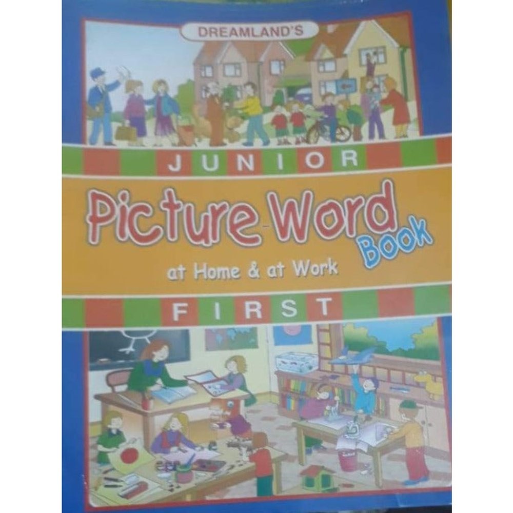 Junior Picture Word Book at Home and at Work  Half Price Books India Books inspire-bookspace.myshopify.com Half Price Books India