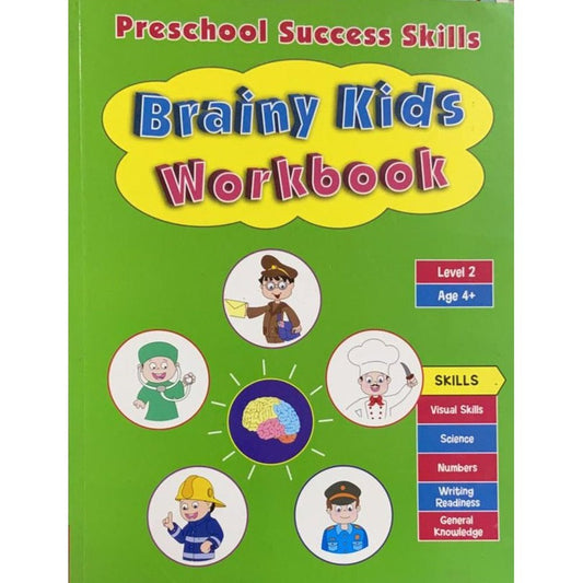 Preschool Success Skills Brainy Kids Workbook level 2 for Age four and above  Half Price Books India Books inspire-bookspace.myshopify.com Half Price Books India