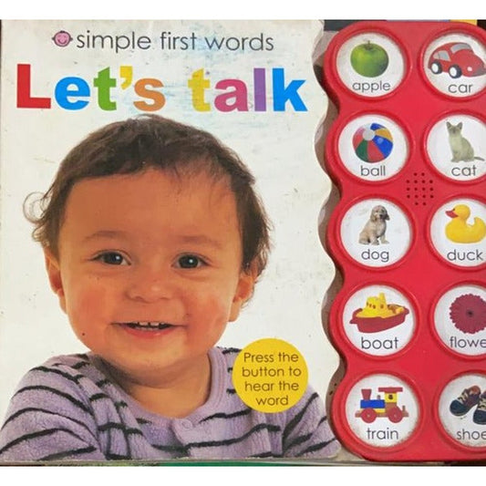 Simple First Words - Let's Talk (Audio not working)  Half Price Books India Books inspire-bookspace.myshopify.com Half Price Books India