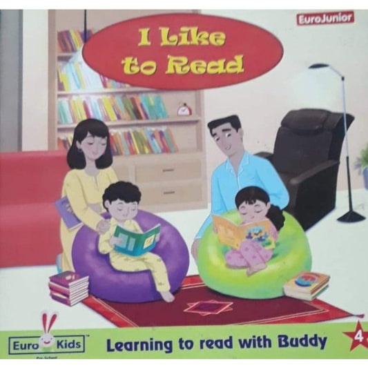 I like to read By Learning to Read with Buddy  Half Price Books India Books inspire-bookspace.myshopify.com Half Price Books India