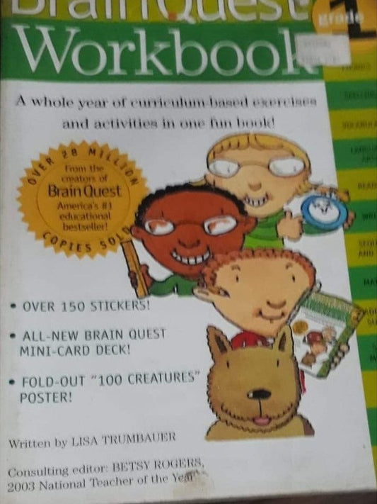 Brain Quest Work Book Grade 1  Half Price Books India Books inspire-bookspace.myshopify.com Half Price Books India