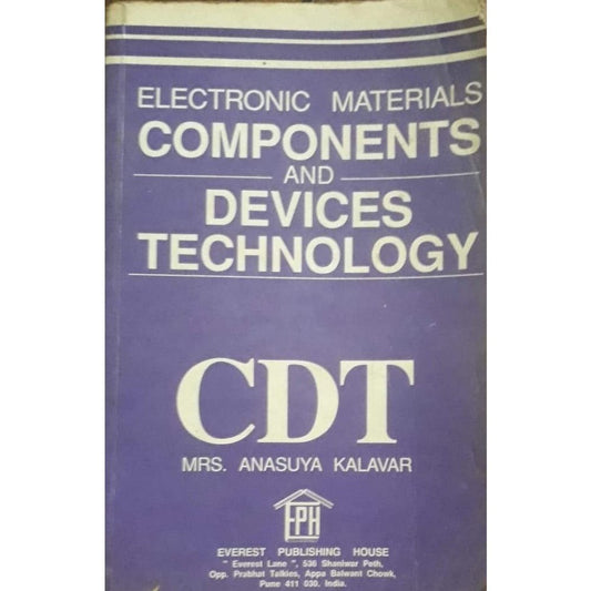 Electronic Materials Components and Devices and Technology By Mrs Anasuya Kalavari  Half Price Books India Books inspire-bookspace.myshopify.com Half Price Books India
