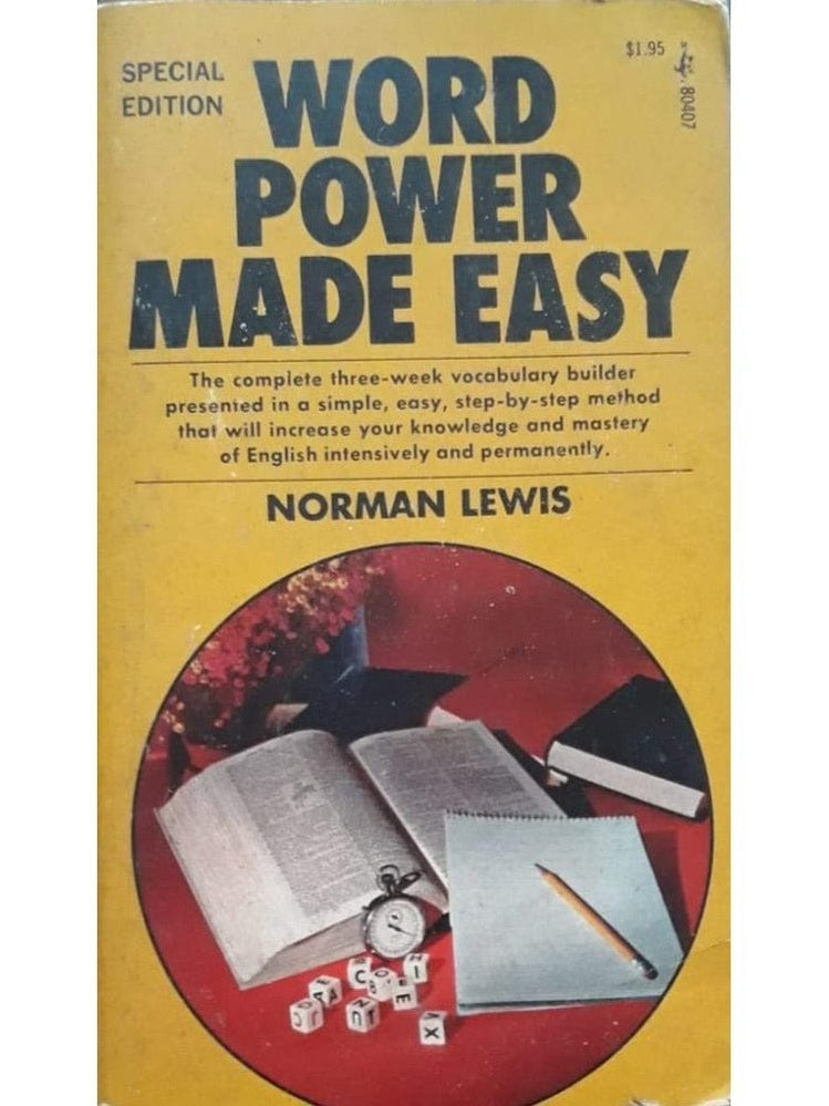 Word Power Made Easy By Norman Lewis  Half Price Books India Books inspire-bookspace.myshopify.com Half Price Books India