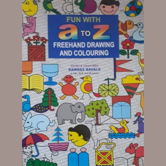 Fun with A to Z Free Hand Drawing and Coloring  Half Price Books India Books inspire-bookspace.myshopify.com Half Price Books India