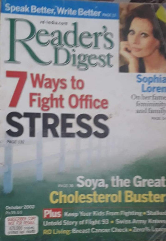 Reader's Digest October 2002  Half Price Books India  inspire-bookspace.myshopify.com Half Price Books India