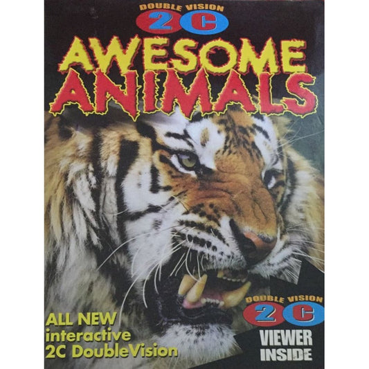 Double Vision 2 C - Awesome Wild Animals  Half Price Books India Books inspire-bookspace.myshopify.com Half Price Books India