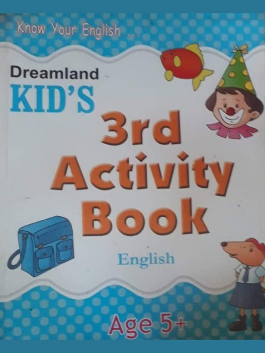 Kid's 3th Activity Book English Age 5+  Half Price Books India Books inspire-bookspace.myshopify.com Half Price Books India