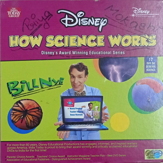 Disney How Science Works :- 12 DVD Set General Science  Half Price Books India Other inspire-bookspace.myshopify.com Half Price Books India