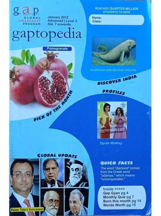 Gaptopedia January 2012  Half Price Books India Books inspire-bookspace.myshopify.com Half Price Books India