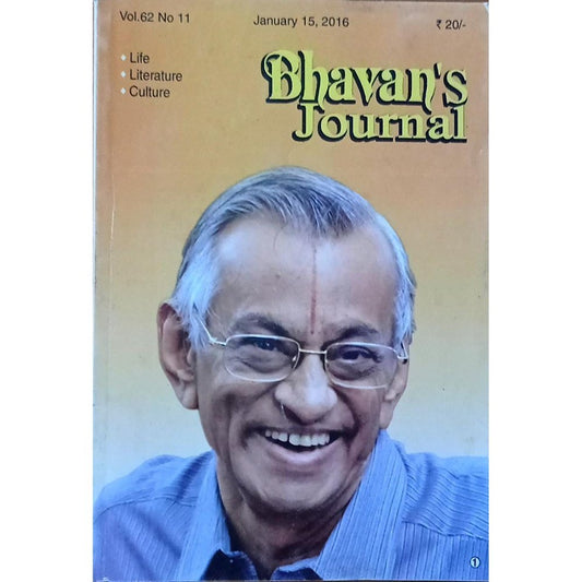 Bhavan's Journal Vol. 62  No.11  January 15,2016  Half Price Books India Books inspire-bookspace.myshopify.com Half Price Books India